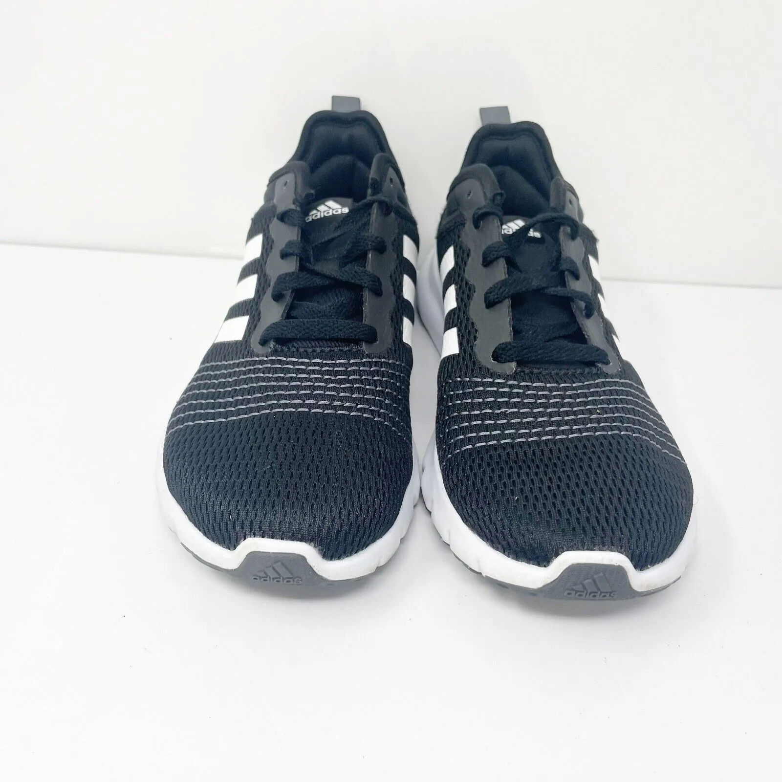 Adidas Womens Fluidup H02009 Black Running Shoes Sneakers Size 8