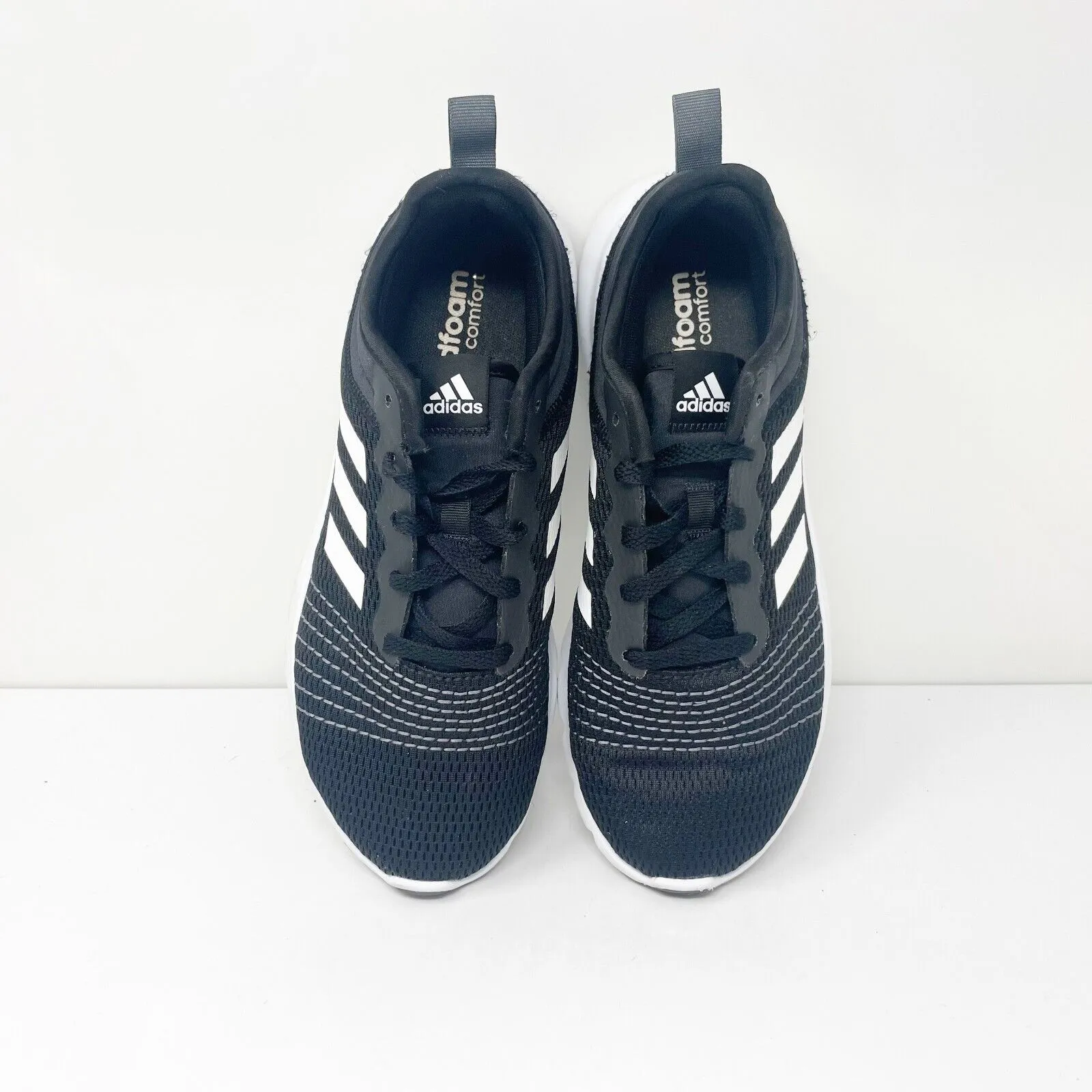 Adidas Womens Fluidup H02009 Black Running Shoes Sneakers Size 8