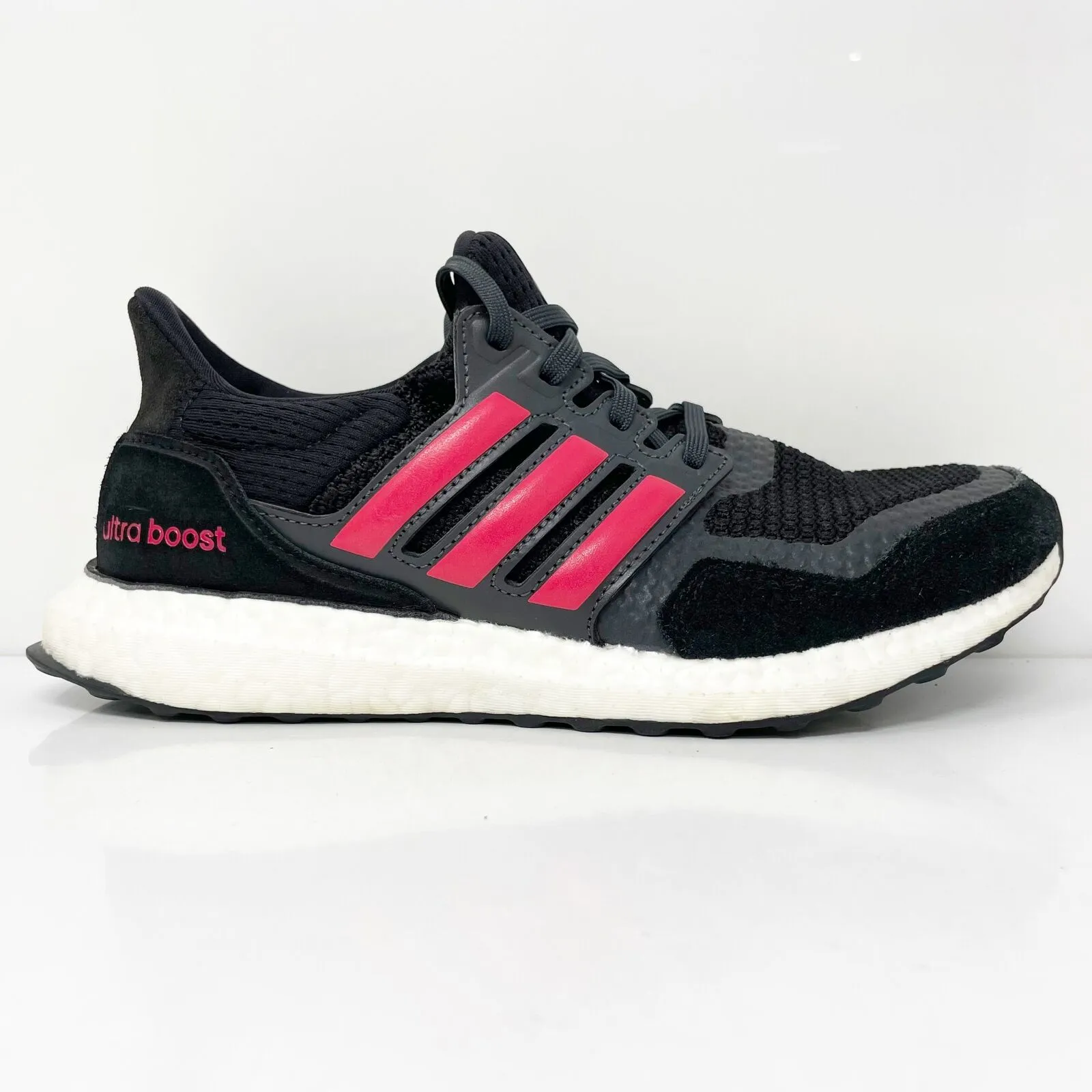 Adidas Womens Ultraboost S And L EG8119 Black Running Shoes Sneakers Size 7