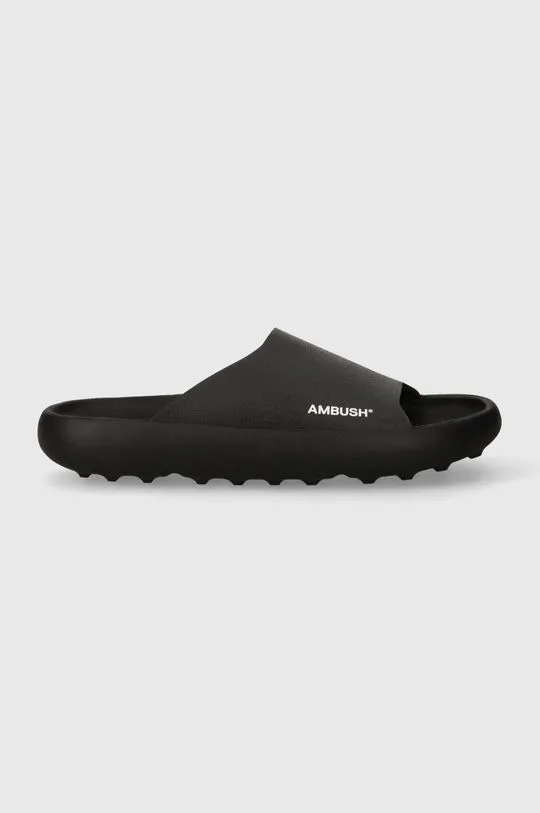 AMBUSH sliders Sliders men's black color BMIC005S24MAT