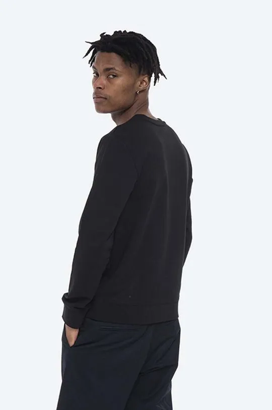 A.P.C. cotton sweatshirt Sweat Gaby men's black color