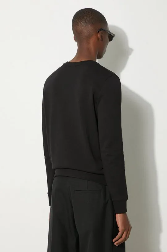 A.P.C. cotton sweatshirt Sweat Vpc men's black color