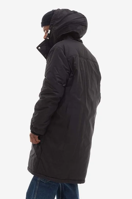 A.P.C. jacket Parka Hector men's black color