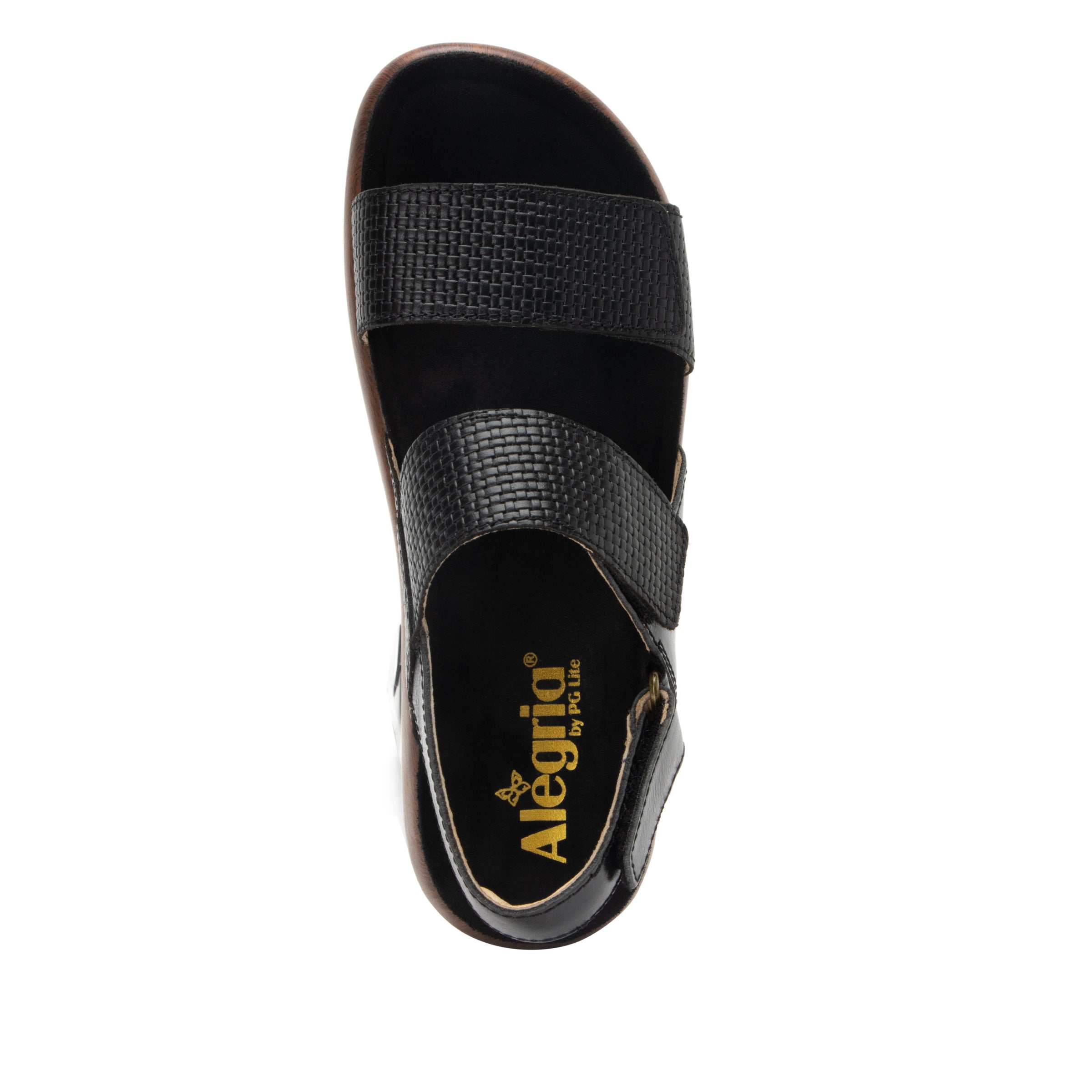 Bailee Woven Noir Sandal