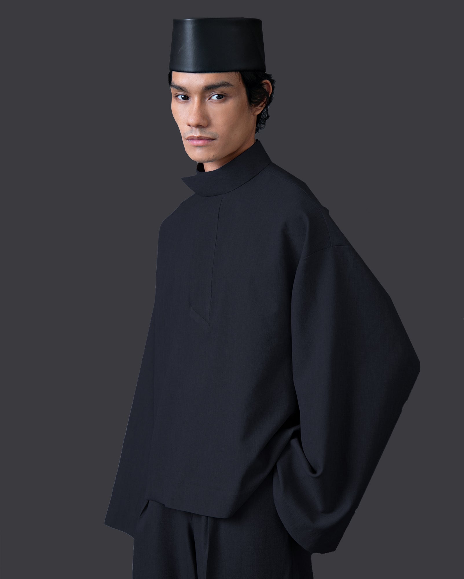 Baju Cekak Keris (Black)