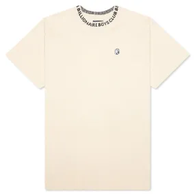 BB Wrapped S/S Knit - Cloud Creme