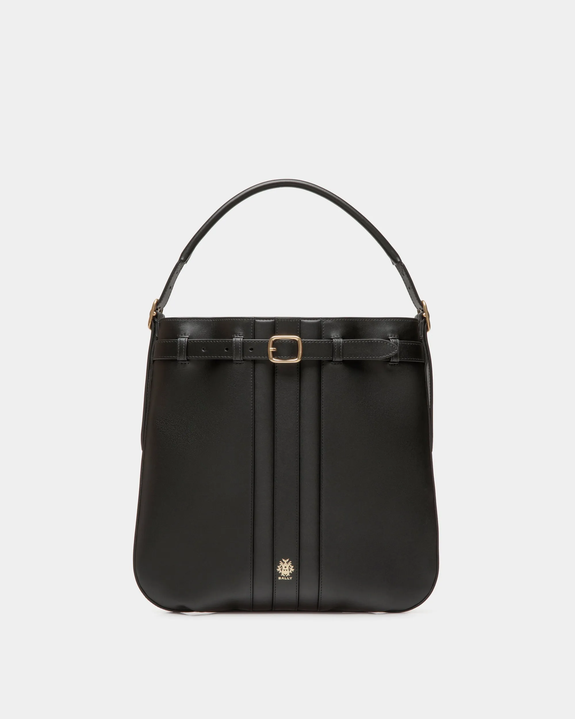 Beckett Crossbody Bag In Black Leather