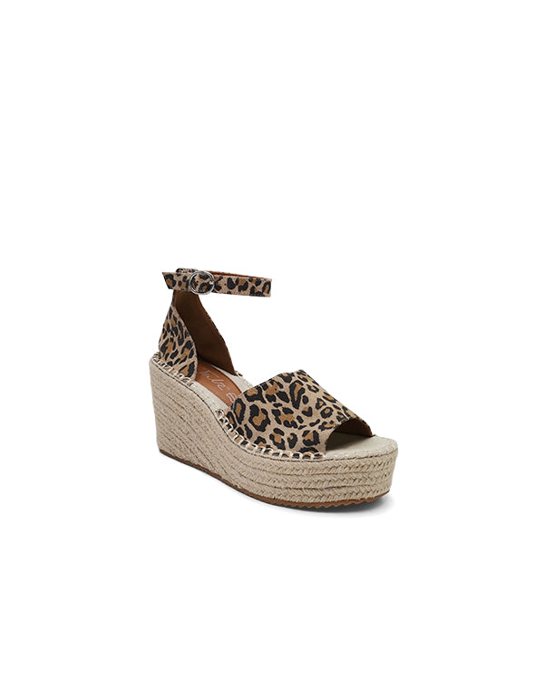 Beckham Leopard Wedges