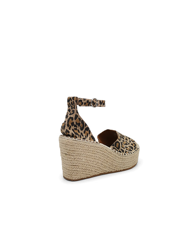 Beckham Leopard Wedges