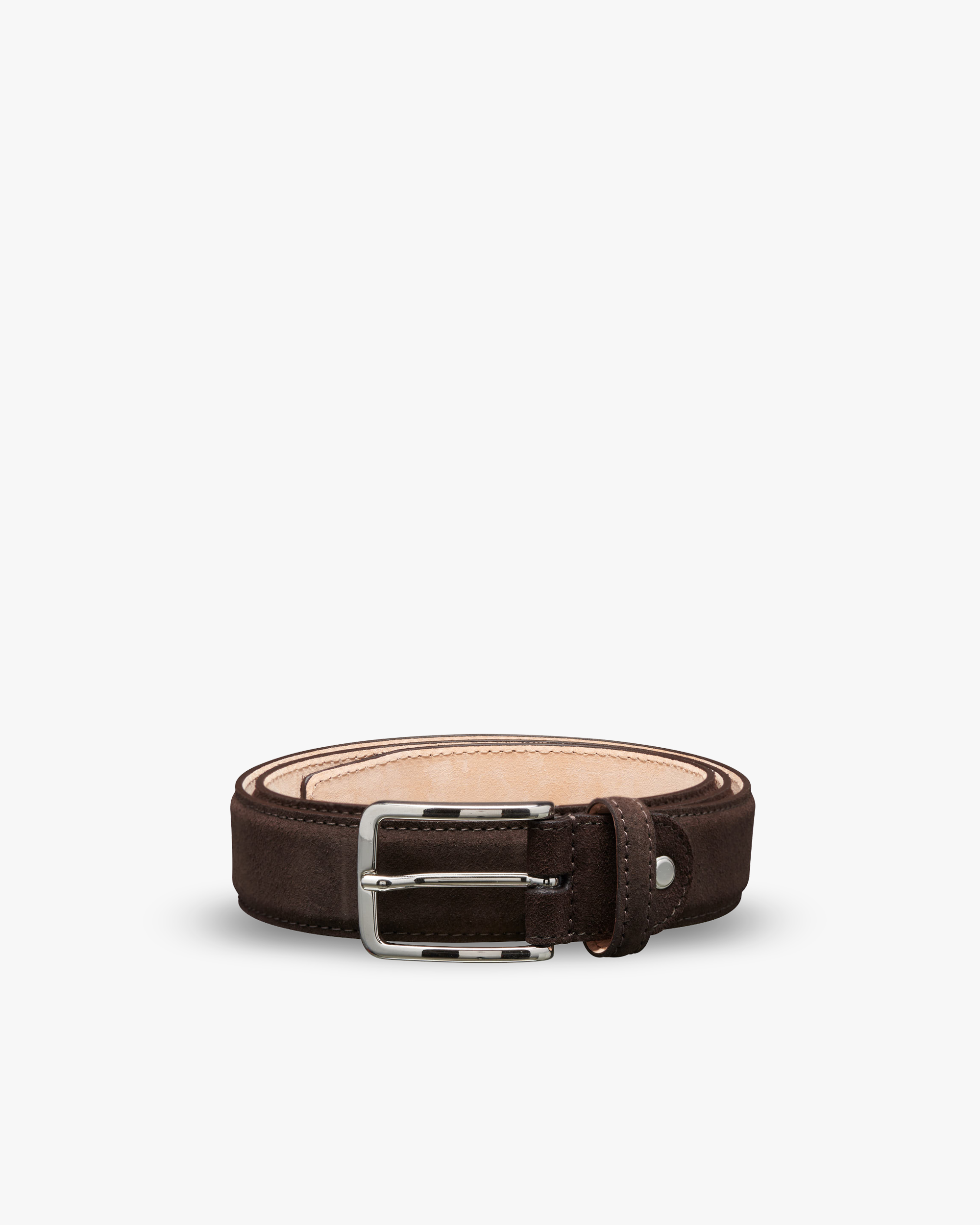 Belt – Dark Brown Suede