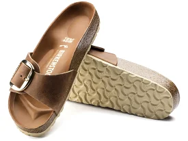 Birkenstock: Madrid Big Buckle Cognac