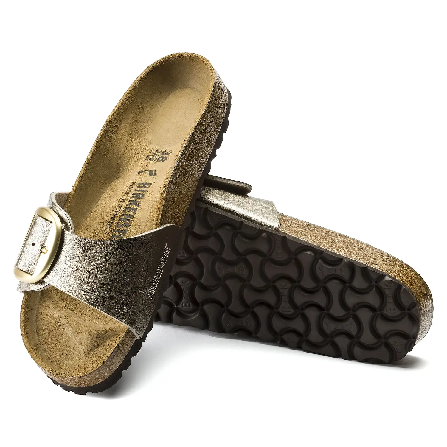       Birkenstock Madrid Big Buckle Graceful Taupe