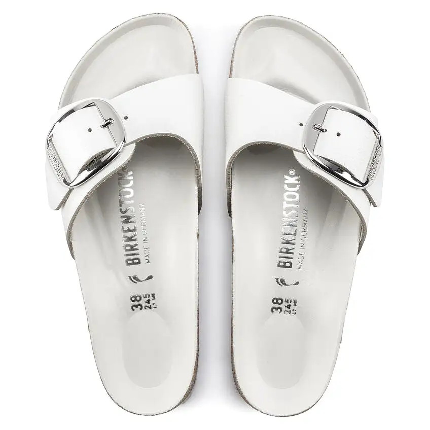     Birkenstock Madrid Big Buckle White