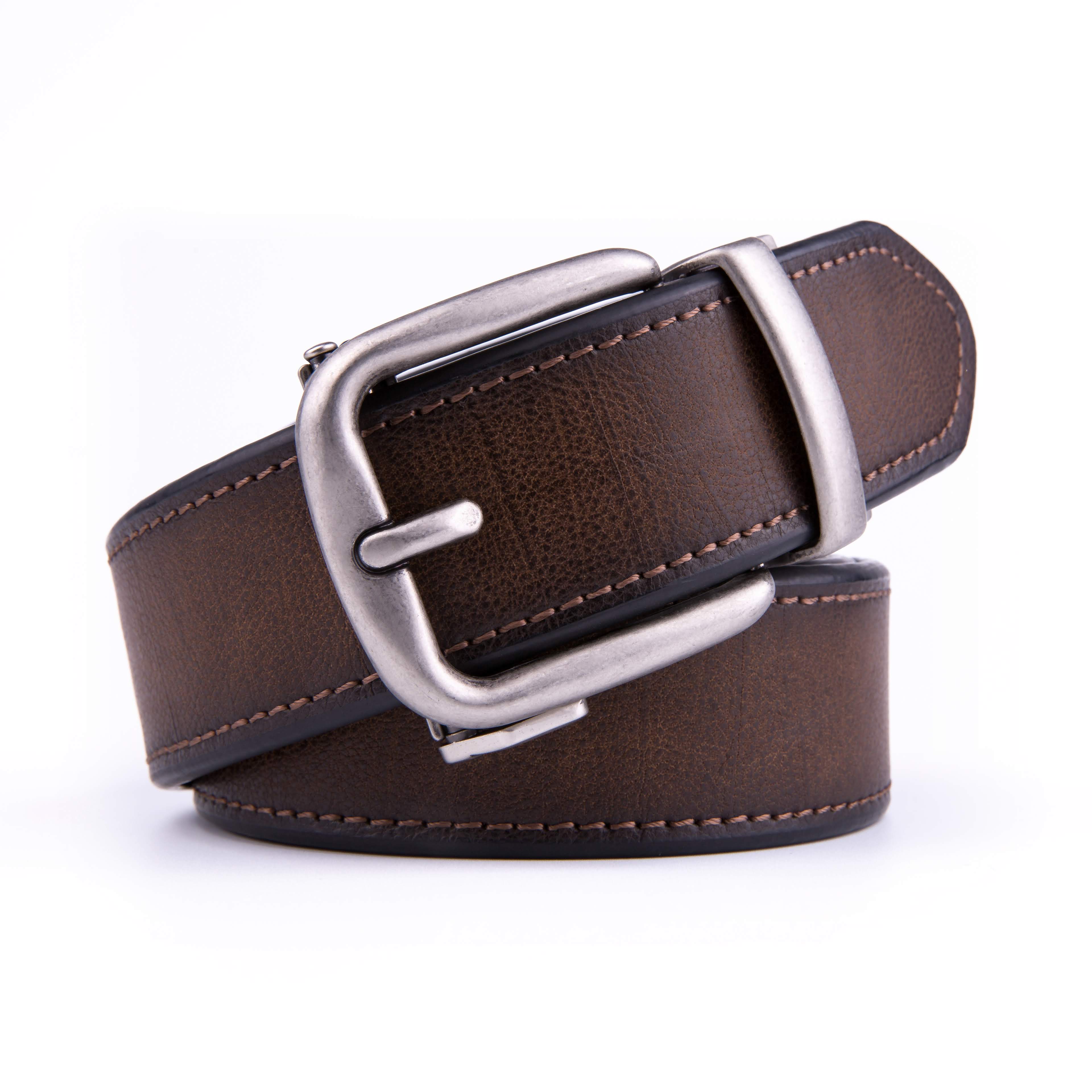 Braveman Men's Leather Rachet Casual Belt