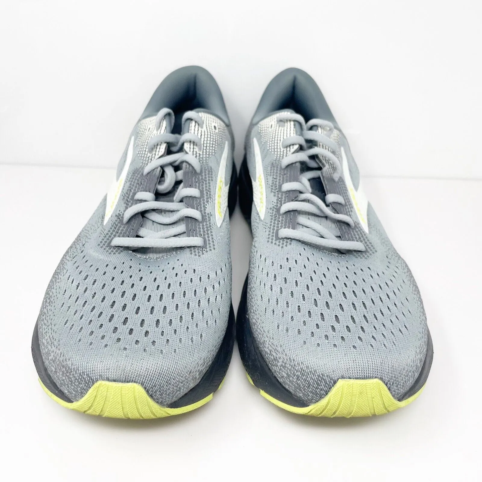 Brooks Mens Ghost 16 1104182E040 Gray Running Shoes Sneakers Size 14 2E