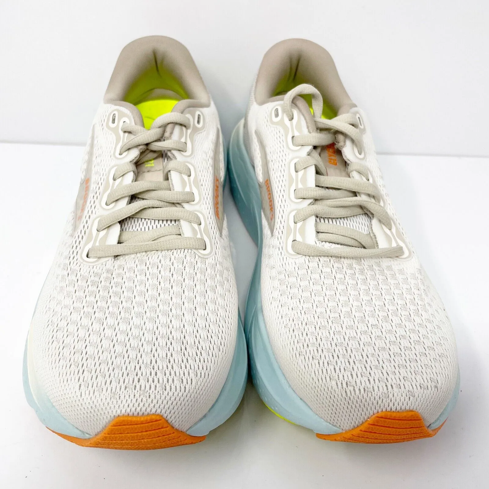 Brooks Womens Glycerin 21 1204081D195 White Running Shoes Sneakers Size 8 D