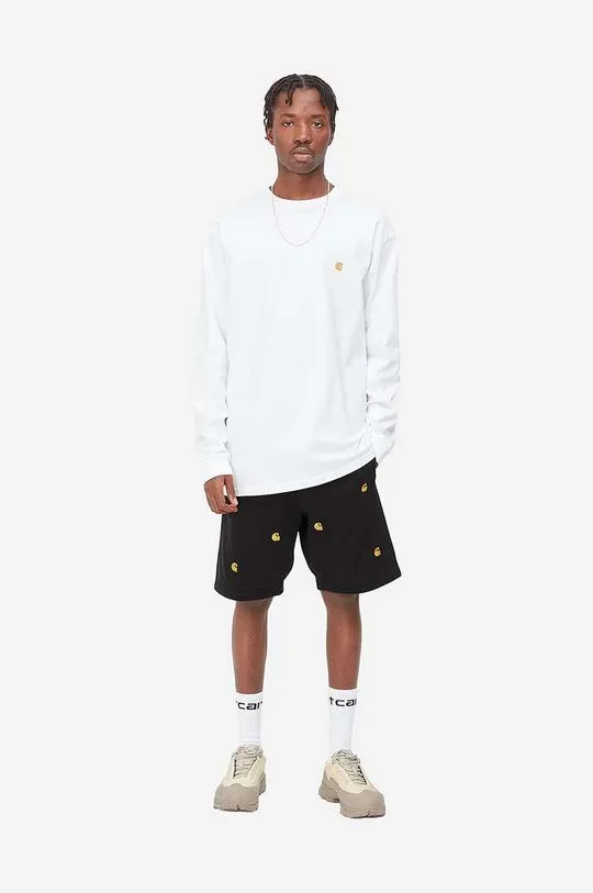 Carhartt WIP shorts Seek men's black color