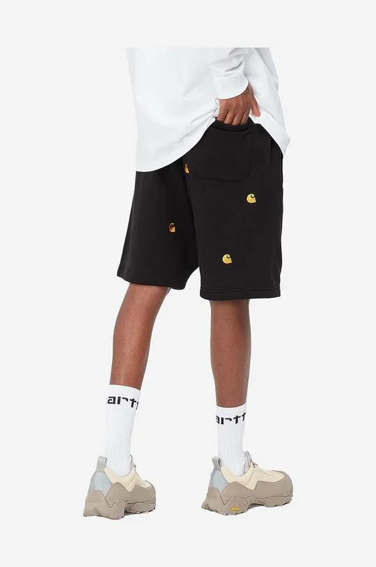 Carhartt WIP shorts Seek men's black color