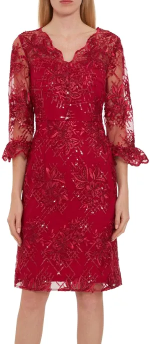 Corla Embroidered Dress