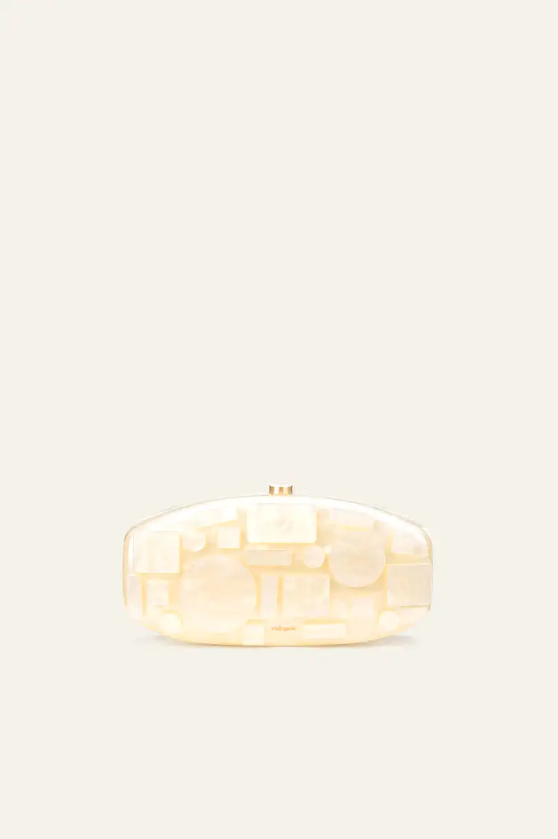 Cult Gaia - Adara Clutch - Ivory