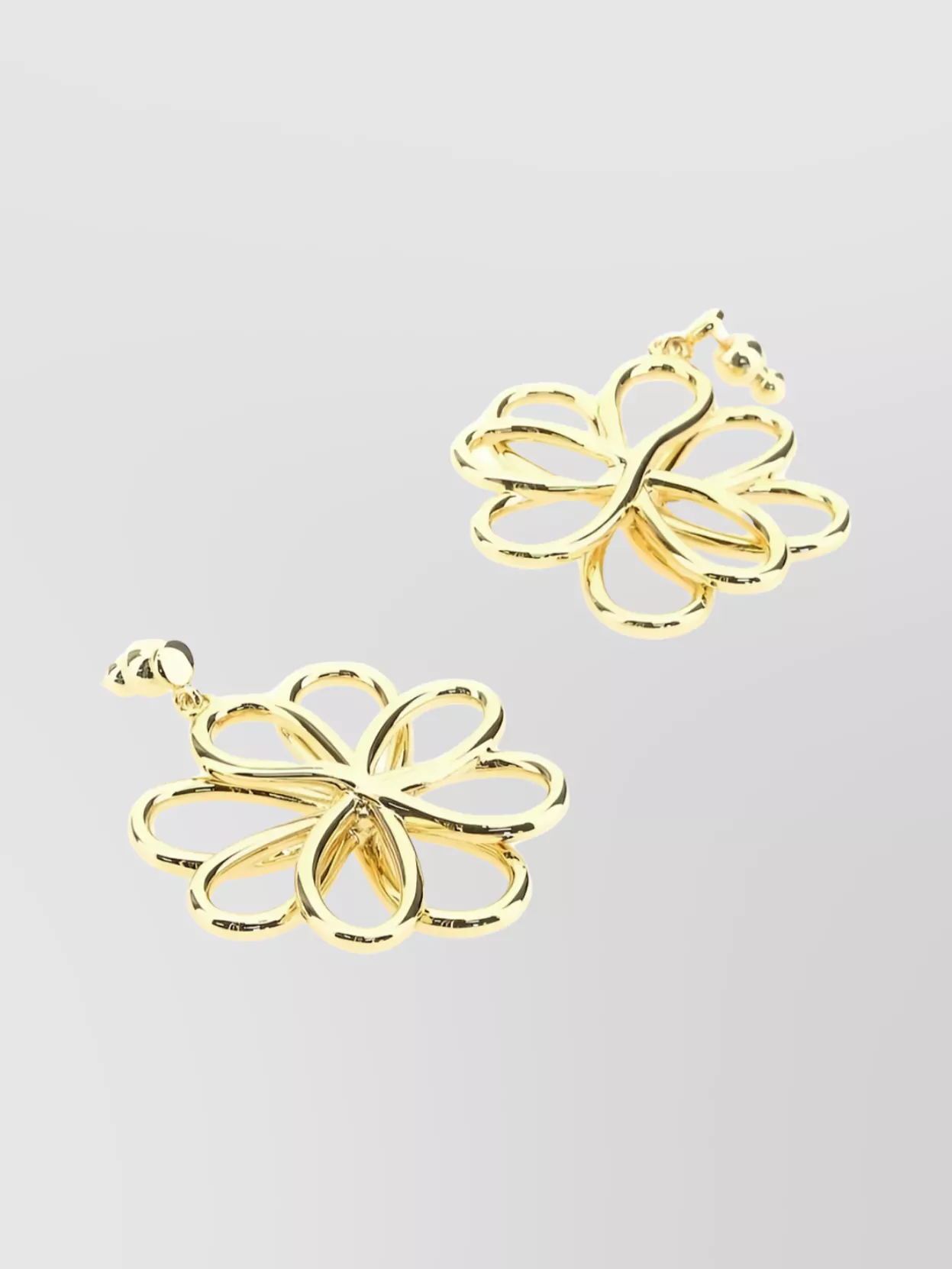 Cult Gaia   Gold-tone floral stud earrings