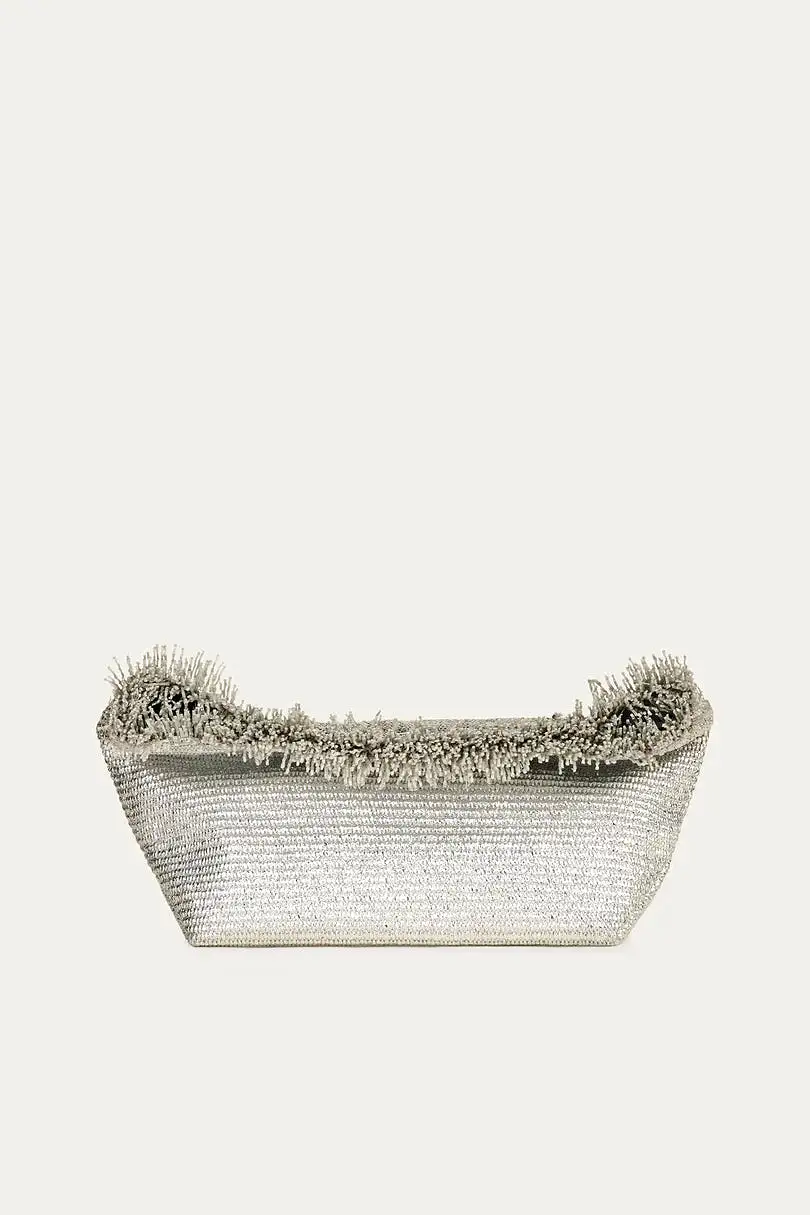 Cult Gaia - Shanti Clutch - Silver