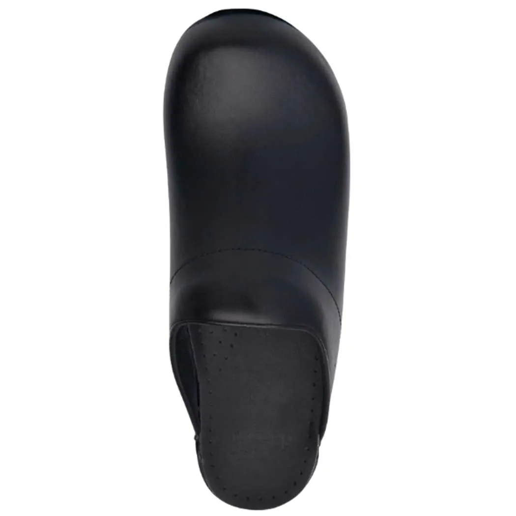 Dansko Karl Clog Black Box Leather (Men's)