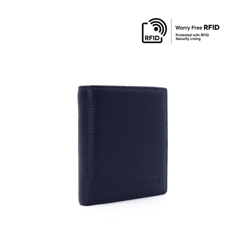 Day Trifold Men's Wallet - Navy