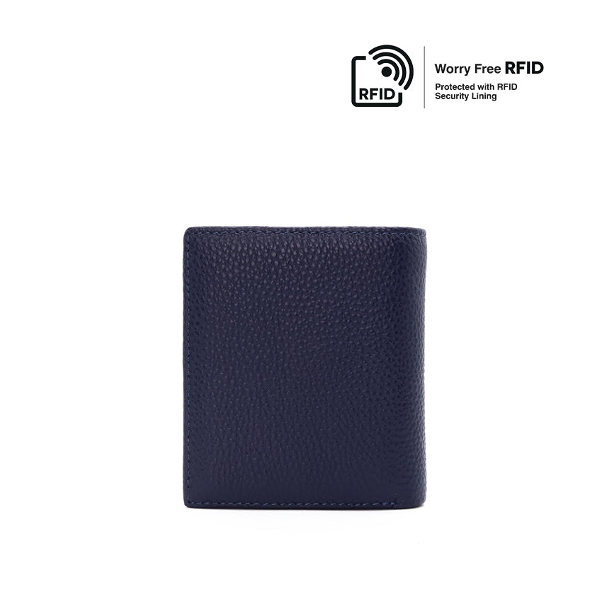 Day Trifold Men's Wallet - Navy