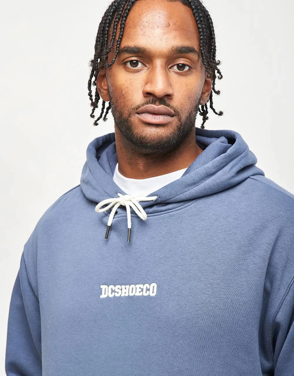 DC Baseline Pullover Hoodie - Vintage Indigo