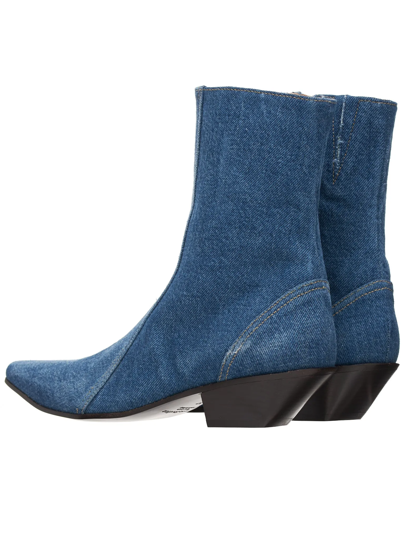 Denim Ankle Boots (SHOE000681-DENIM-BLUE)