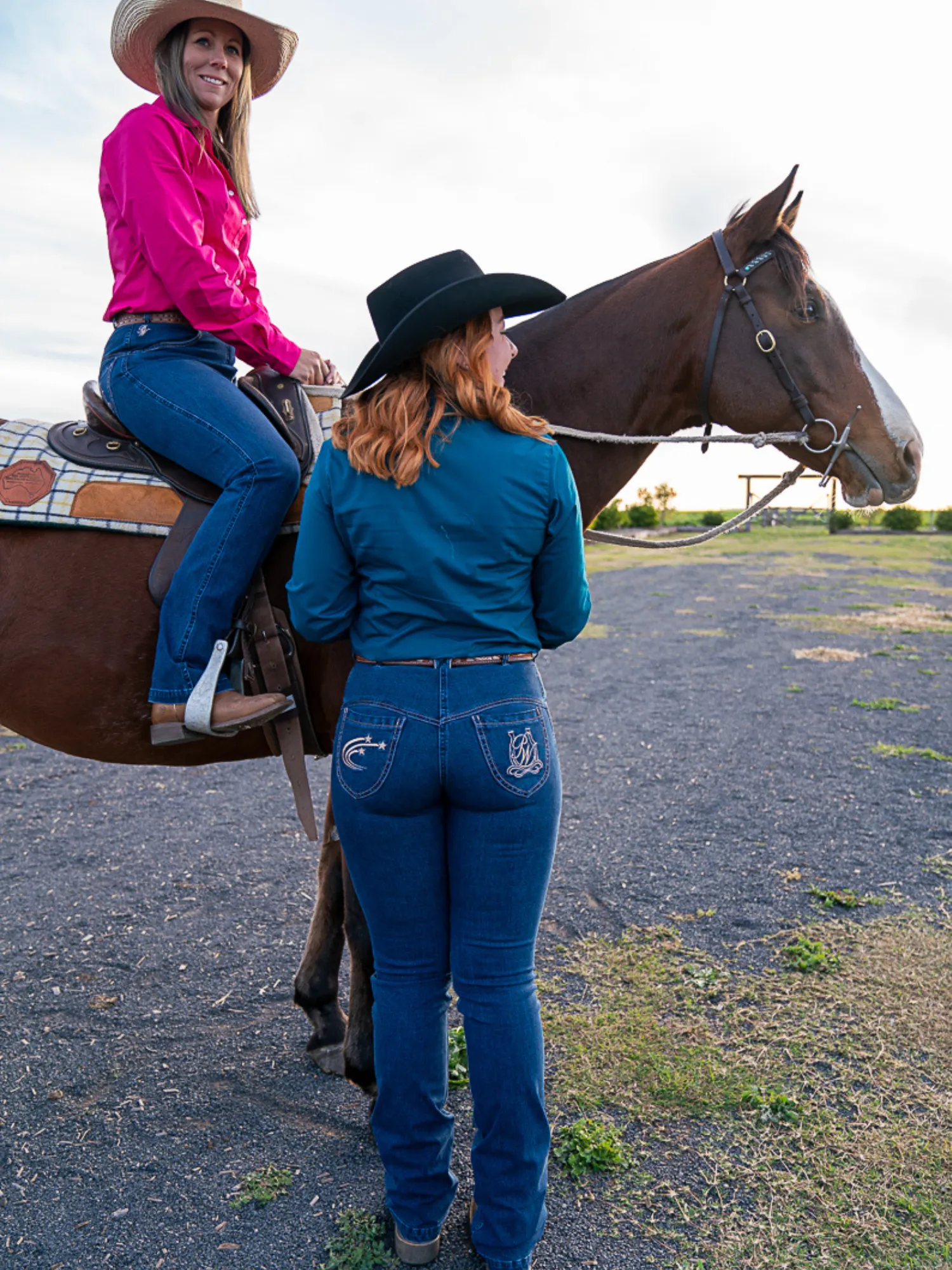 Denvor Horse Riding Denim Jeans - Ladies