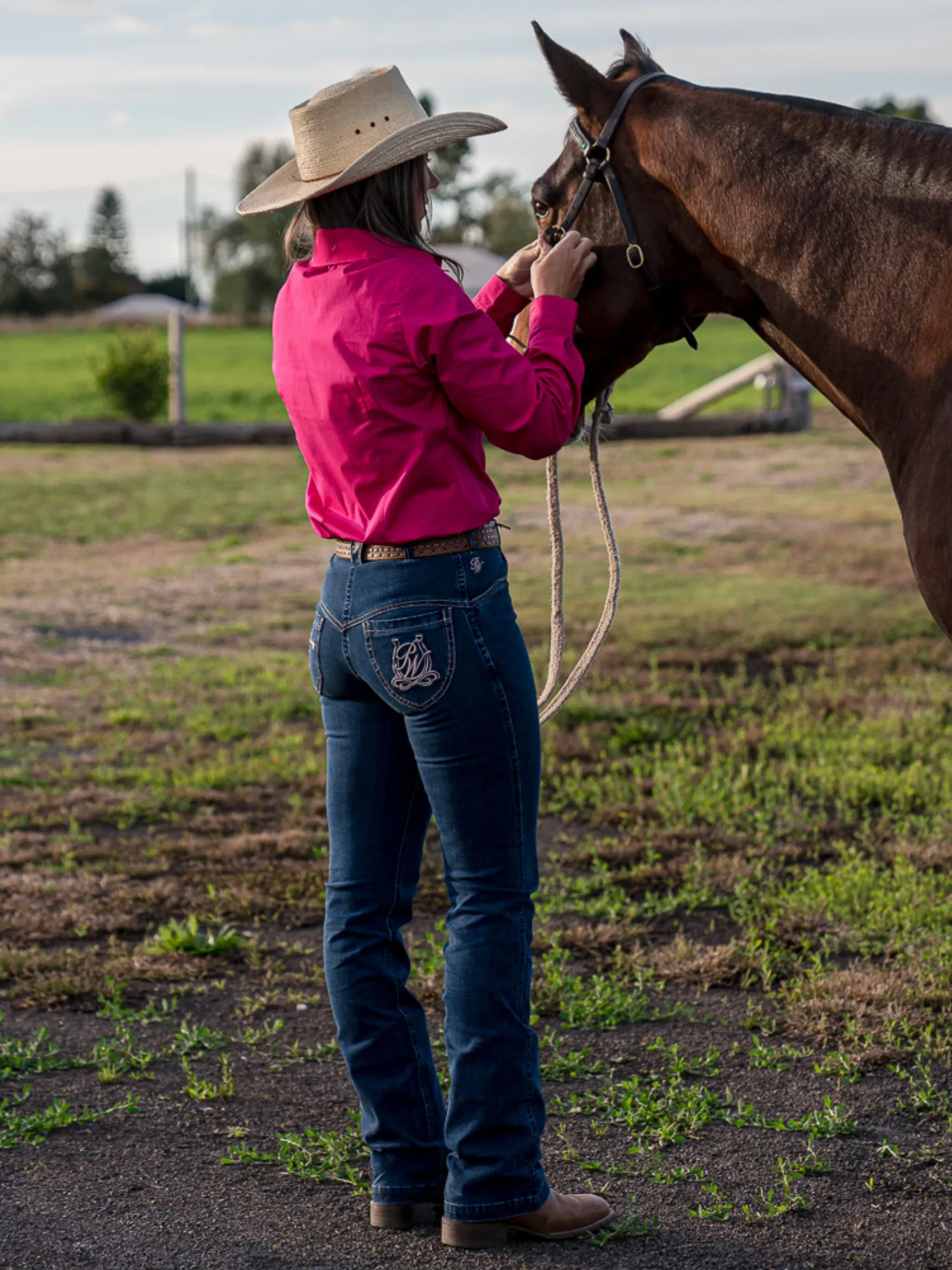 Denvor Horse Riding Denim Jeans - Ladies