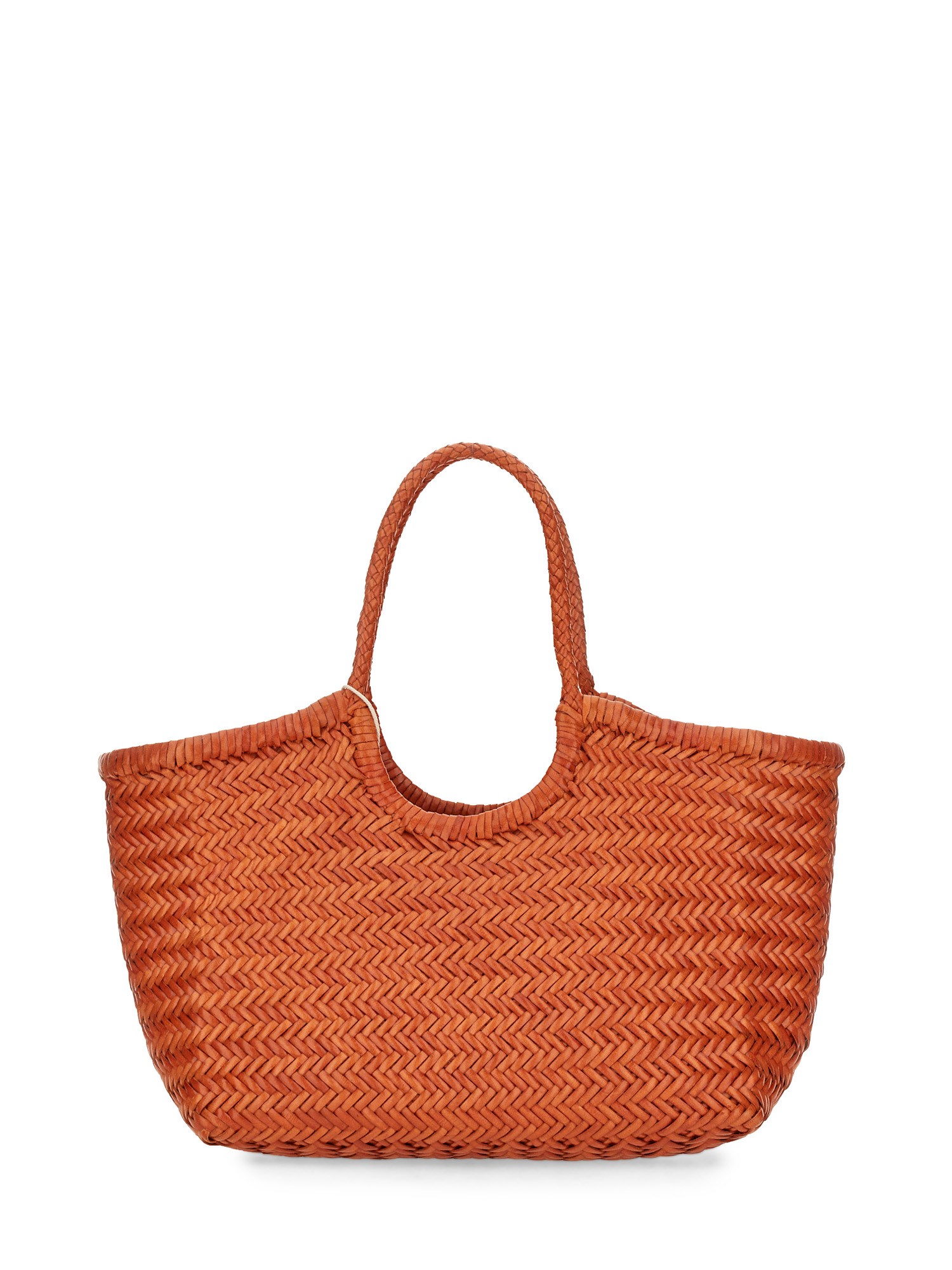 DRAGON DIFFUSION    NANTUCKET BIG WOVEN LEATHER BAG