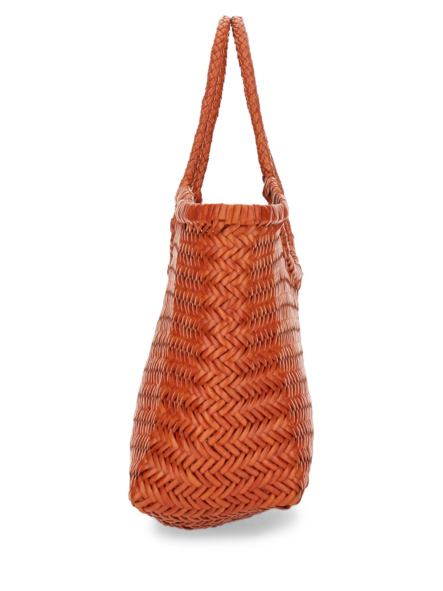 DRAGON DIFFUSION    NANTUCKET BIG WOVEN LEATHER BAG