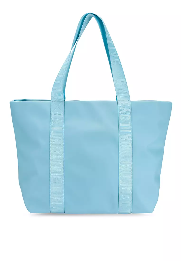 ELLE Active Logo Classic Nylon Tote Bag