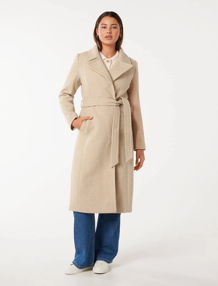 EverNew Polly Wrap Coat