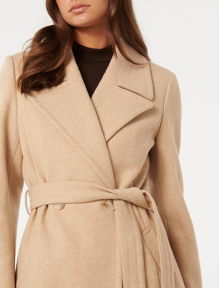 EverNew Polly Wrap Coat