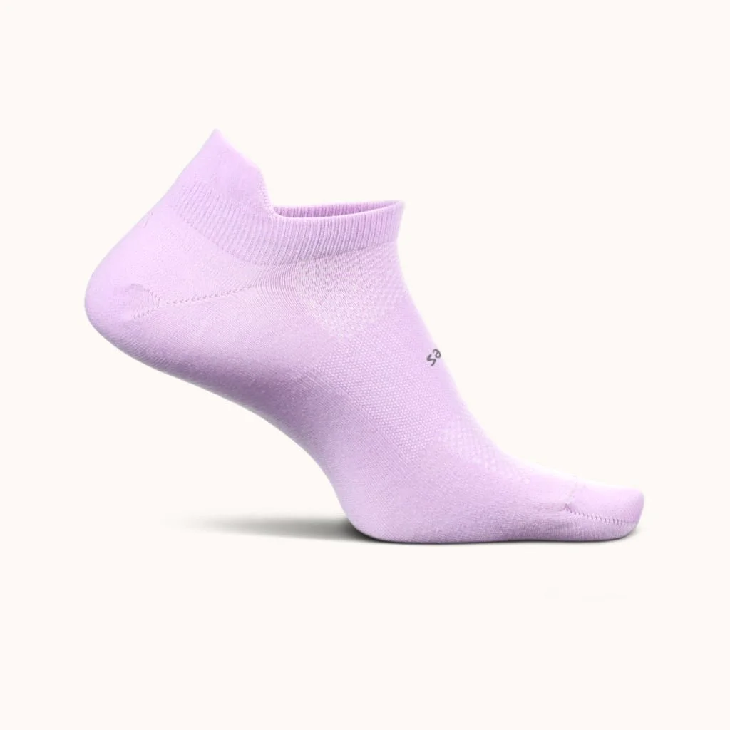 Feetures High Performance Ultra Light No Show Tab Socks - Purple Orchid