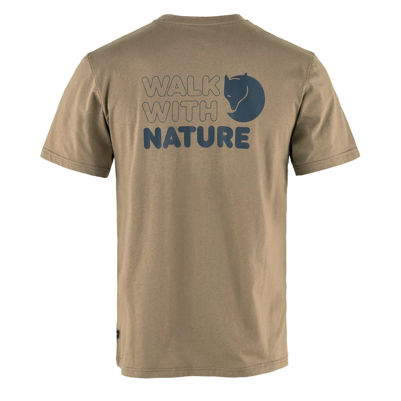 Fjallraven Walk With Nature T-Shirt Suede Brown