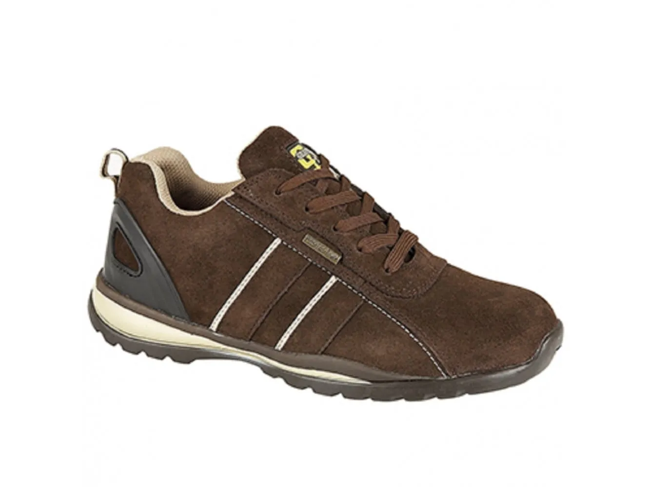 Grafter- M 090 Brown Suede Trainer EX DISPLAY PAIR NON-RETURNABLE