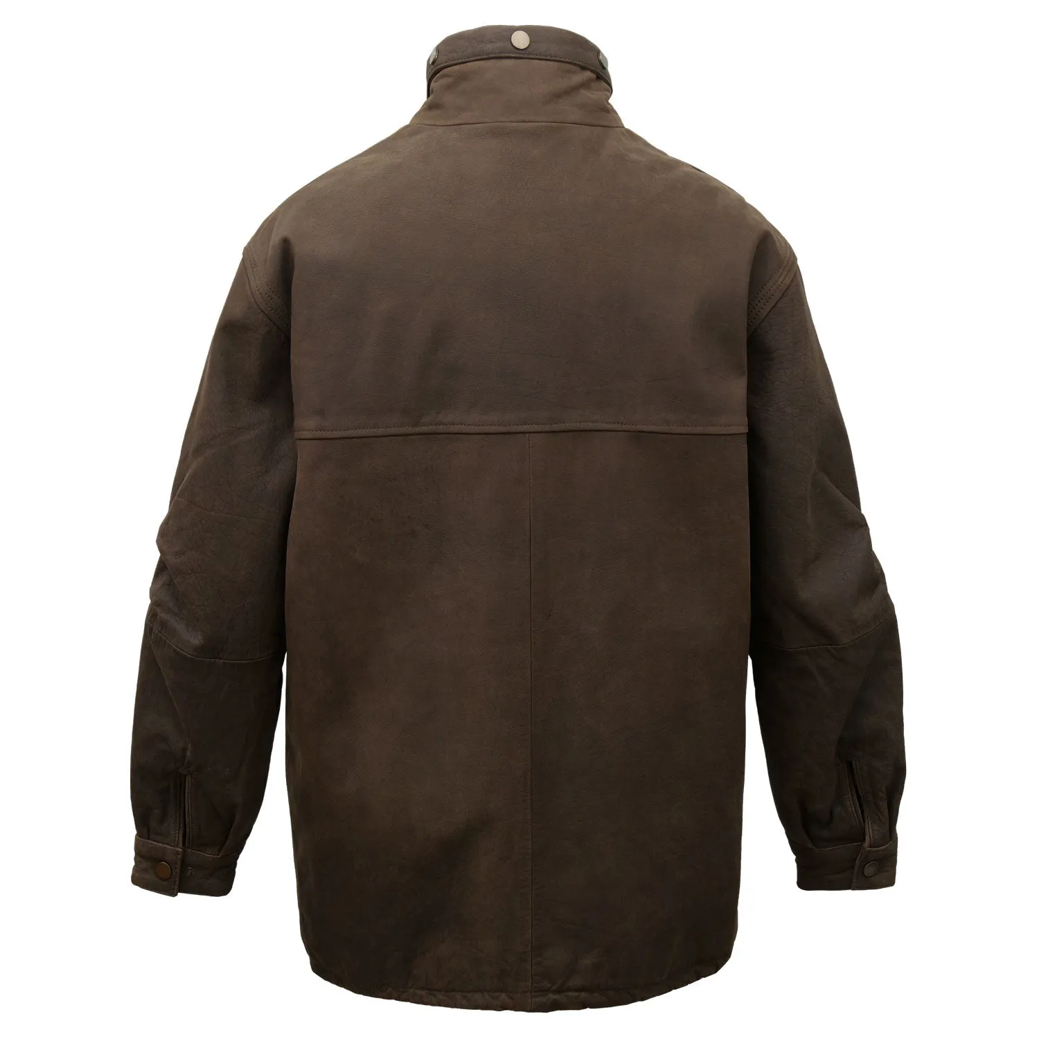 Hunter: Men's Brown Leather Coat