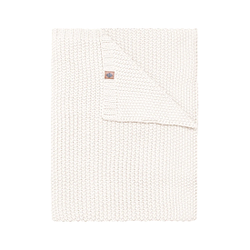 Kyte Baby Chunky Knit Toddler Blanket in Cloud