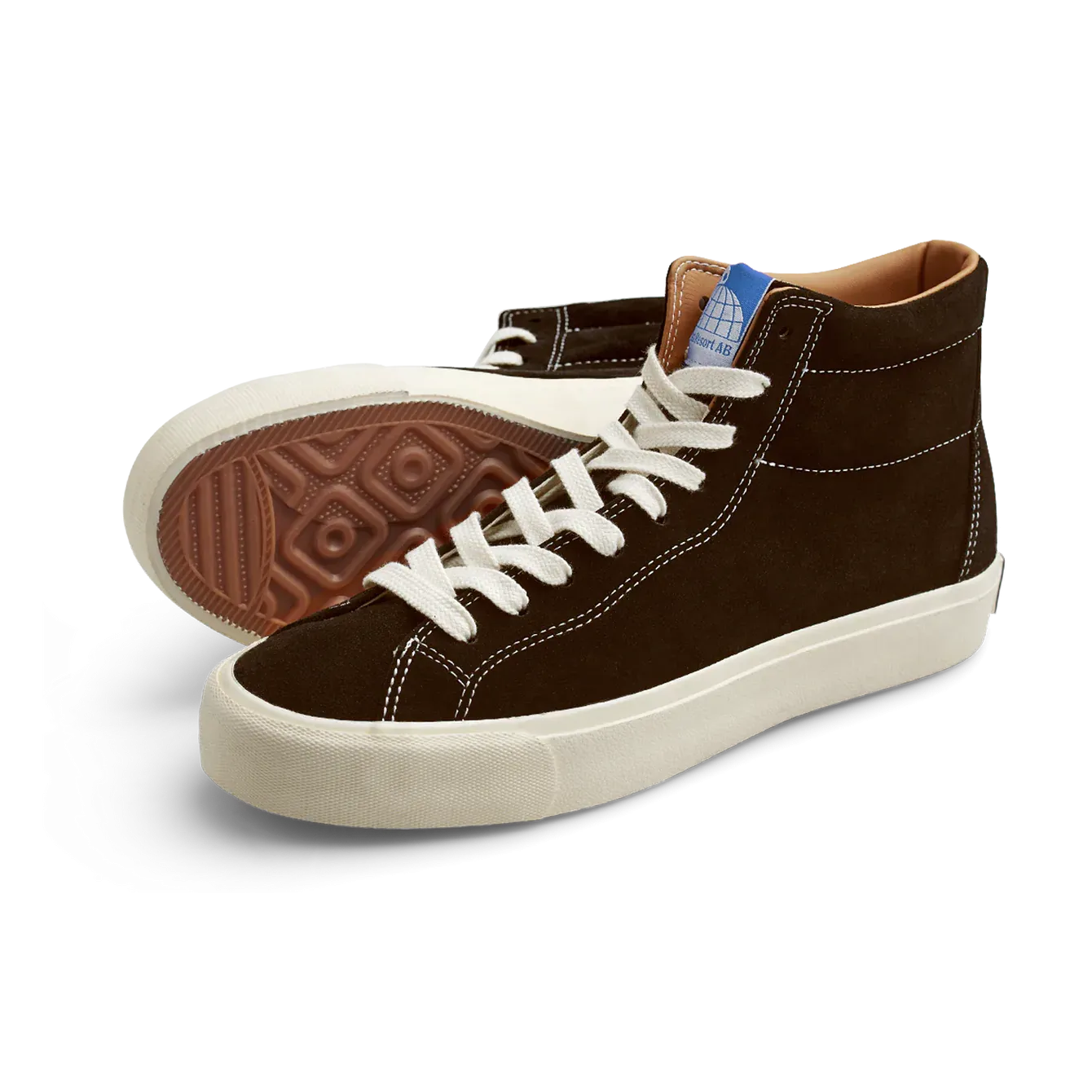 Last Resort - VM003 Suede HI - Chocolate Brown/White