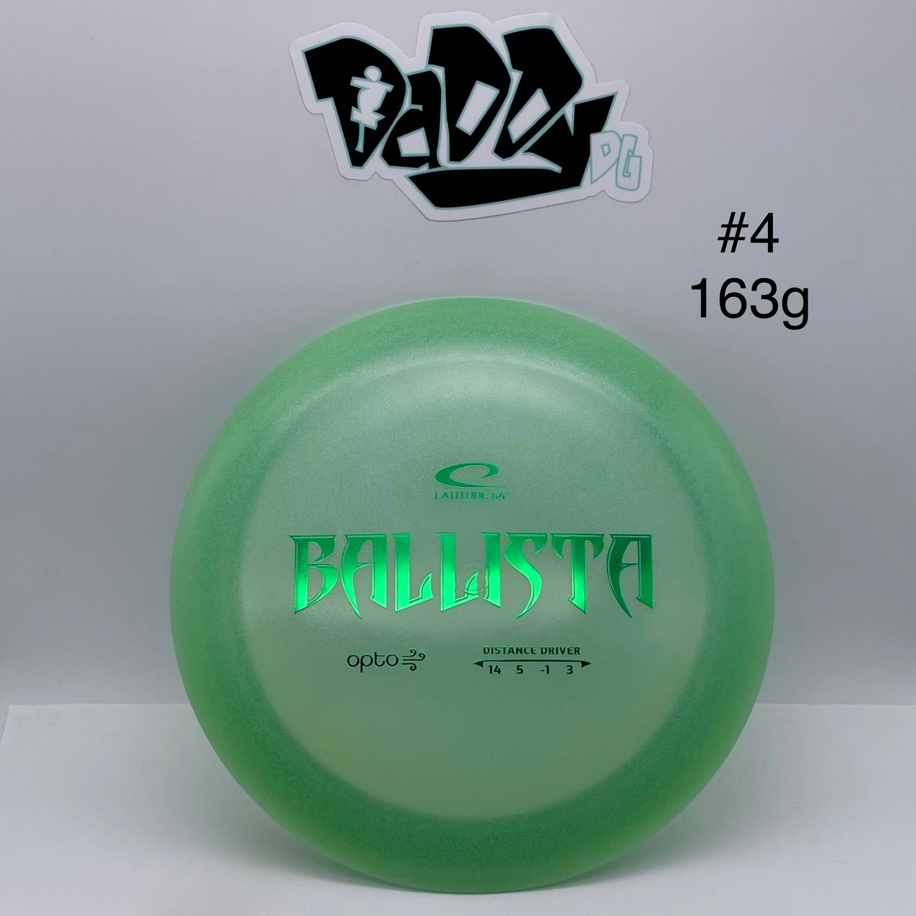 Latitude 64 Ballista Opto Air Distance Driver