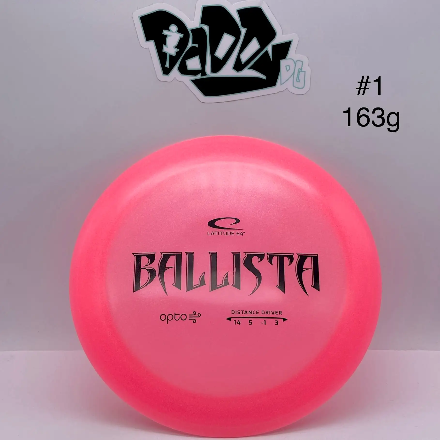 Latitude 64 Ballista Opto Air Distance Driver