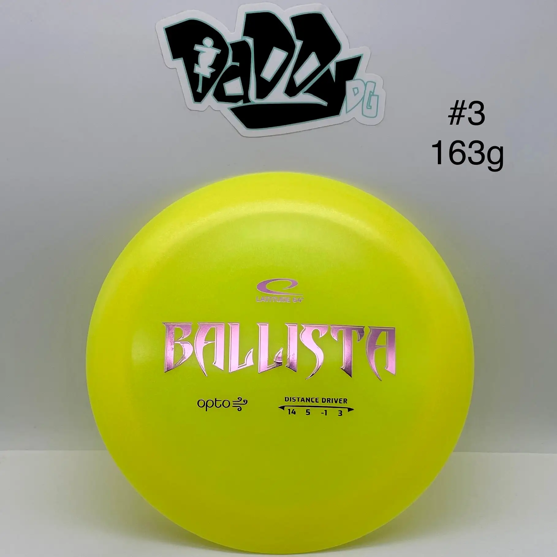 Latitude 64 Ballista Opto Air Distance Driver