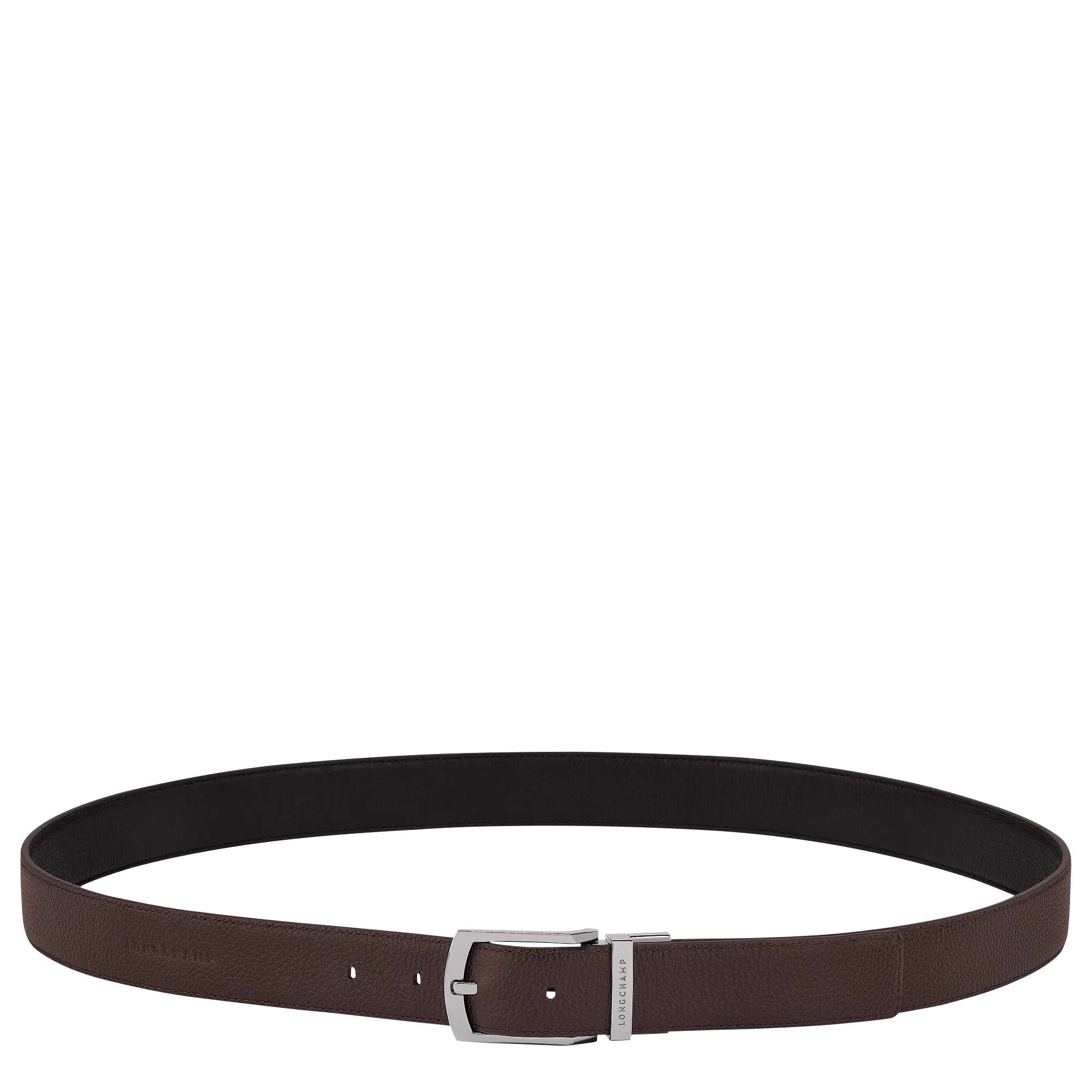 Le Foulonné Men's belt Mocha/Black - Leather