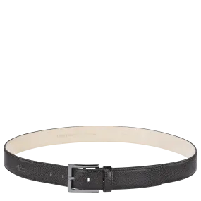 Le Pliage Men's belt Black - Leather