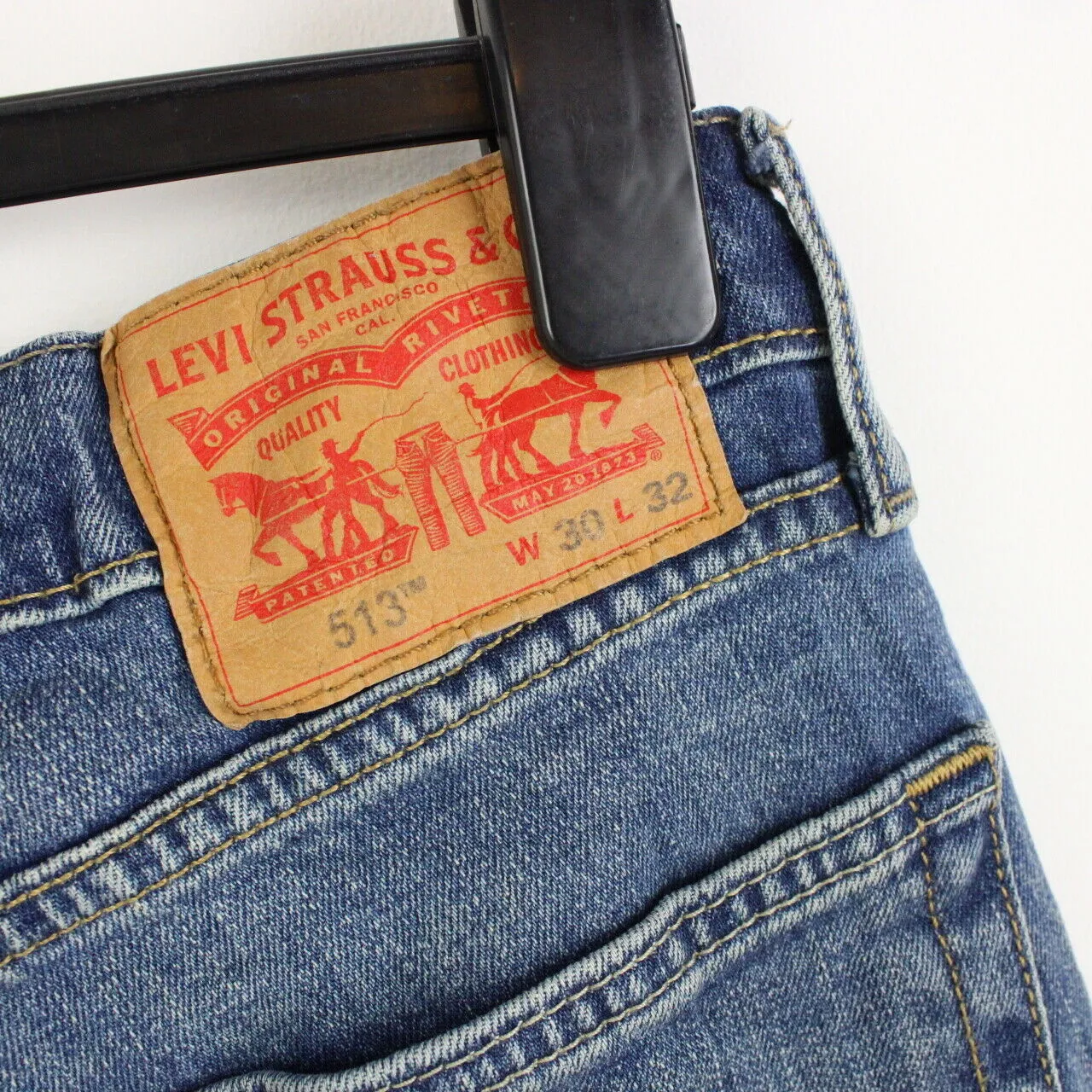 LEVIS 513 Jeans Mid Blue | W30 L32